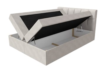 Rico Kontinentalsäng 120x208cm LED-belysning - Grå - Möbler - Säng - Kontinentalsäng