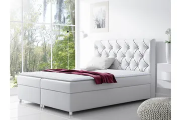 Roma Sängpaket 120x200 cm - Vit - Möbler - Säng - Kontinentalsäng