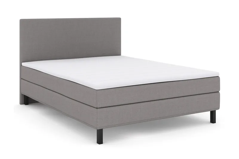 Select No 1 Kontinentalsäng 160x200 - Ljusgrå - Möbler - Säng - Kontinentalsäng