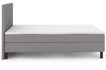 Select No 2 Komplett Sängpaket 120x200 - Ljusgrå/Svart - Möbler - Säng - Kontinentalsäng