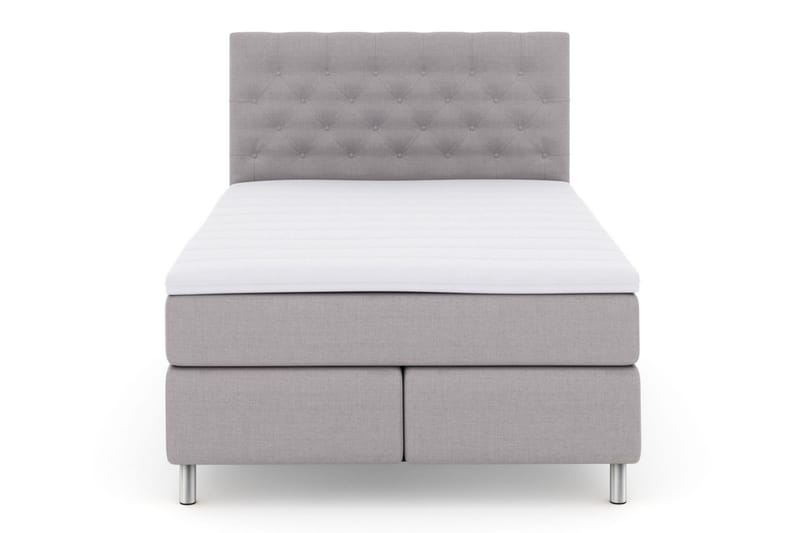 Select No 3 Komplett Sängpaket 140x200 Fast/Medium - Ljusgrå/Metall - Möbler - Säng - Kontinentalsäng