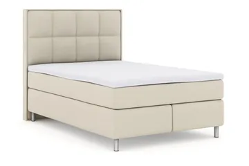 Select No 3 Komplett Sängpaket 140x200 Medium - Beige/Metall - Möbler - Säng - Kontinentalsäng