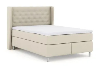 Select No 3 Komplett Sängpaket 160x200 Fast - Beige/Metall - Möbler - Säng - Kontinentalsäng
