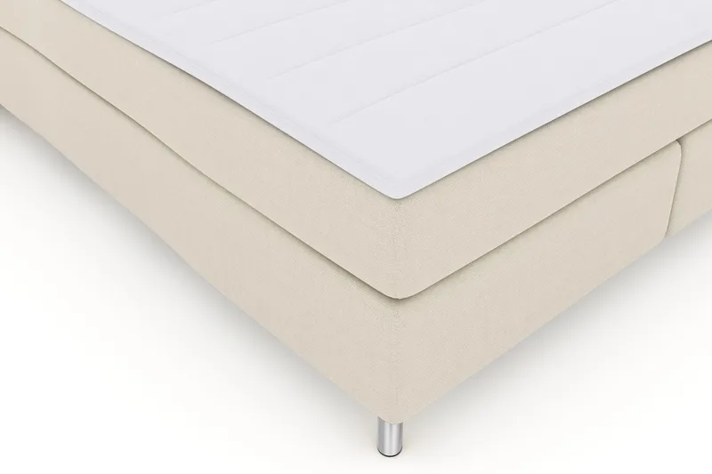 Select No 3 Komplett Sängpaket 180x200 Fast - Beige/Metall - Möbler - Säng - Kontinentalsäng