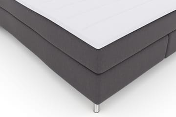 Select No 3 Komplett Sängpaket 180x200 Fast - Mörkgrå/Metall - Möbler - Säng - Kontinentalsäng
