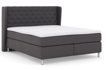 Select No 3 Komplett Sängpaket 180x200 Fast - Mörkgrå/Metall - Möbler - Säng - Kontinentalsäng