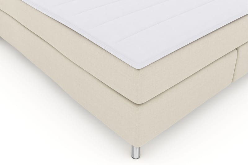 Select No 3 Komplett Sängpaket 210x210 Fast - Beige/Metall - Möbler - Säng - Kontinentalsäng