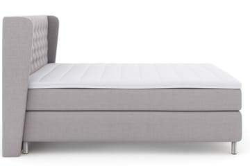 Select No 3 Komplett Sängpaket 210x210 Fast - Ljusgrå/Metall - Möbler - Säng - Kontinentalsäng