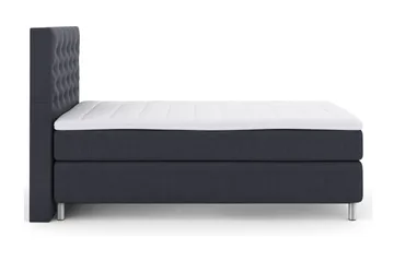 Select No 3 Kontinentalsäng 120x200 Fast - Blå/Metall - Möbler - Säng - Kontinentalsäng