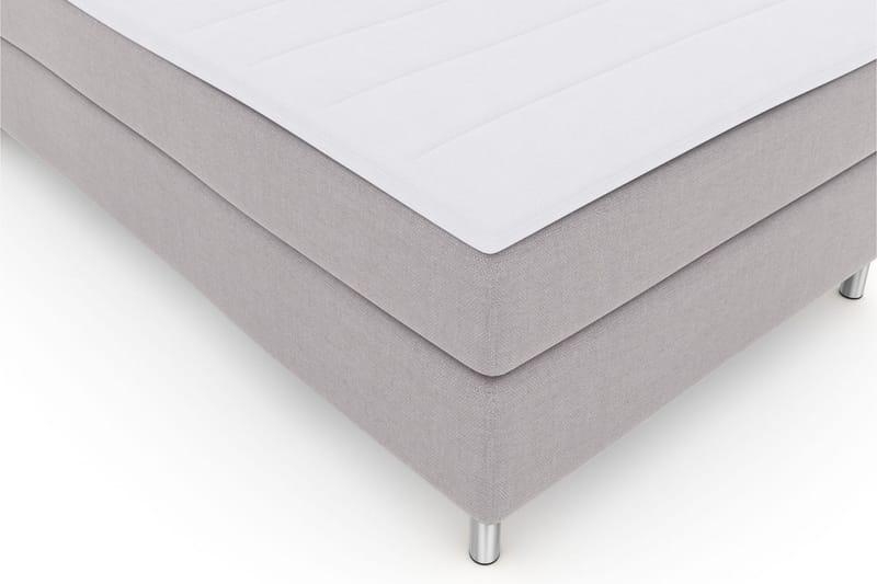 Select No 3 Kontinentalsäng 120x200 Fast - Ljusgrå/Metall - Möbler - Säng - Kontinentalsäng