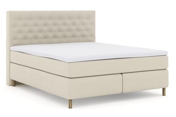 Select No 3 Kontinentalsäng 210x210 Fast - Beige/Koppar - Möbler - Säng - Kontinentalsäng