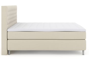 Select No 3 Kontinentalsäng 210x210 Medium - Beige/Metall - Möbler - Säng - Kontinentalsäng