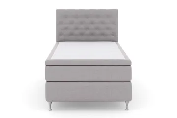 Select No 4 Kontinentalsäng 120x200 Medium - Ljusgrå/Silver - Möbler - Säng - Kontinentalsäng