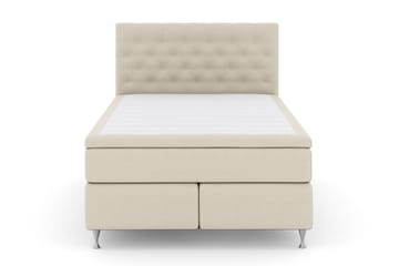 Select No 4 Kontinentalsäng 140x200 Fast/Medium - Beige/Silver - Möbler - Säng - Kontinentalsäng