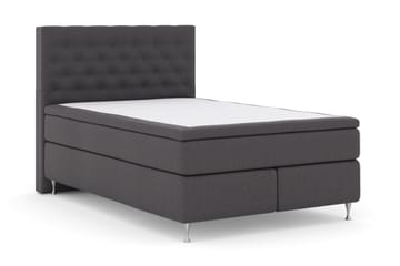 Select No 5 Kontinentalsäng 140x200 Fast/Medium Watergel - Mörkgrå/Silver - Möbler - Säng - Kontinentalsäng