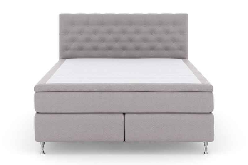 Select No 6 Kontinentalsäng 160x200 Fast Watergel - Ljusgrå/Silver - Möbler - Säng - Kontinentalsäng