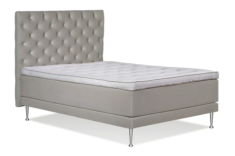VICTORIA Kontinentalsäng 140 - Beige - Möbler - Säng - Kontinentalsäng