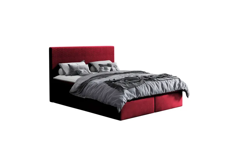 Laargard / Cosmo Sängpaket Kontinentalsäng 180x200 cm - Röd - Möbler - Säng - Komplett sängpaket