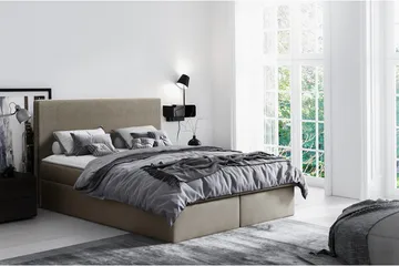 Laargard Kontinentalsäng medFörvaring 180x200 - Beige - Möbler - Säng - Kontinentalsäng