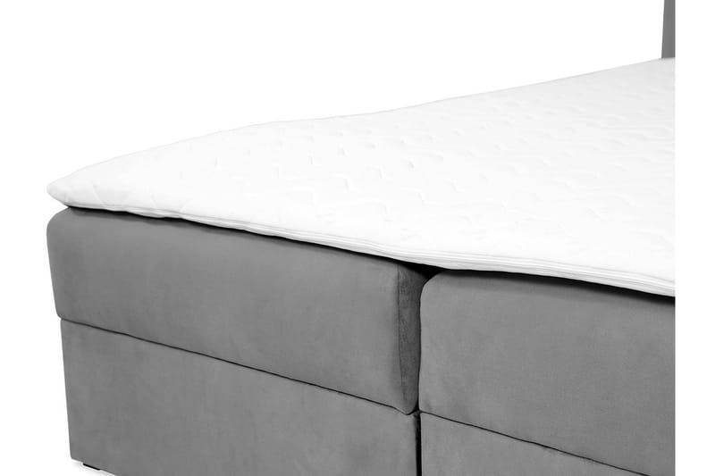 Laggano Kontinentalsäng 140x200 cm + Bäddmadrass - Svart - Möbler - Säng - Kontinentalsäng