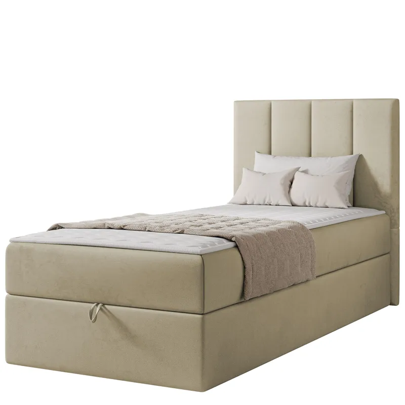 Laggano Sängpaket Kontinentalsäng 80x200 cm, Polo 872 beige