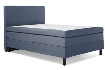Lucky Komplett Sängpaket 120x200 Latex Slät Sänggavel  Mö - Mörkblå - Möbler - Säng - Komplett sängpaket