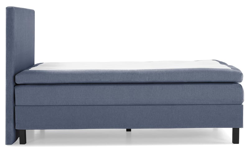 Lucky Komplett Sängpaket 120x200 Latex Slät Sänggavel  Mö - Mörkblå - Möbler - Säng - Komplett sängpaket