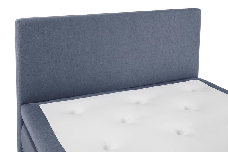 Lucky Komplett Sängpaket 120x200 Polyeter Slät Sänggavel - Mörkblå - Möbler - Säng - Komplett sängpaket