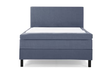 Lucky Komplett Sängpaket 120x200 Polyeter Slät Sänggavel - Mörkblå - Möbler - Säng - Komplett sängpaket