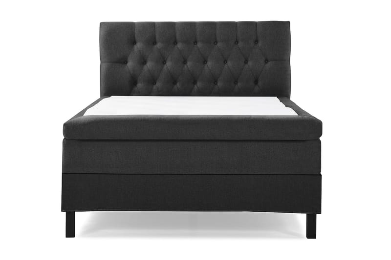 Lucky Komplett Sängpaket 120x200 Polyeter Diamant - Svart/Grå - Möbler - Säng - Komplett sängpaket