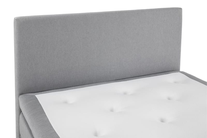 Lucky Komplett Sängpaket 120x200 Polyeter Slät Sänggavel - Mellangrå - Möbler - Säng - Enkelsäng
