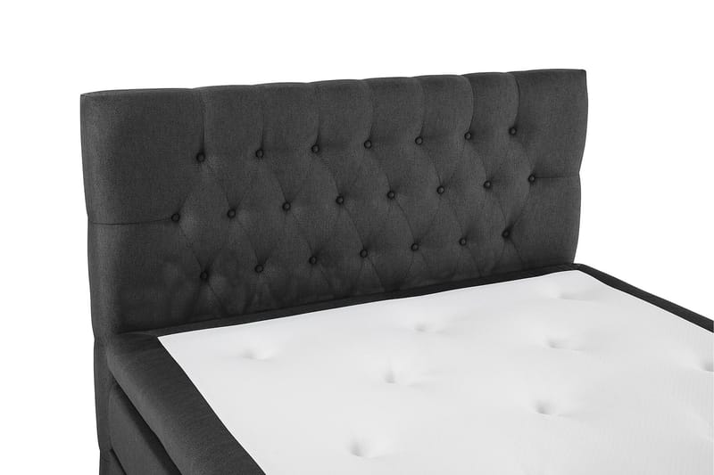 Lucky Komplett Sängpaket 140x200 Memory Diamant - Svart/Grå - Möbler - Säng - Komplett sängpaket