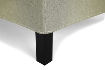 Lucky Komplett Sängpaket 140x200 Polyeter Diamant Sänggavel - Grön - Möbler - Säng - Kontinentalsäng