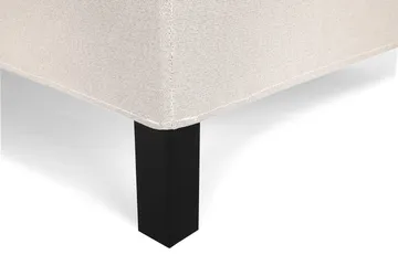 Lucky Komplett Sängpaket 140x200 Polyeter Diamant Sänggavel - Nackkudde Stor Beige - Möbler - Säng - Komplett sängpaket