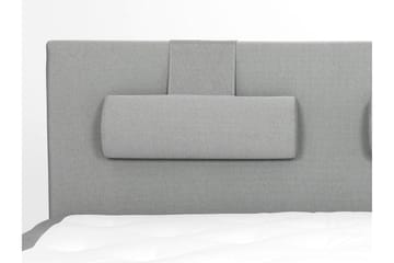 Lucky Komplett Sängpaket 160x200 Latex Slät Sänggavel - Nackkudde Stor Mellangrå - Möbler - Säng - Komplett sängpaket