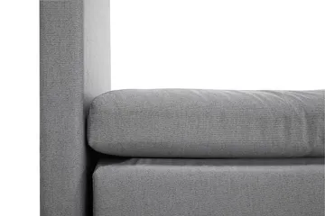 Lucky Komplett Sängpaket 160x200 Latex Slät Sänggavel - Nackkudde Stor Mellangrå - Möbler - Säng - Komplett sängpaket