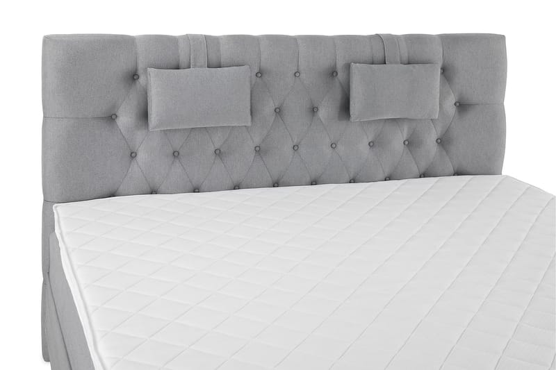 Lucky Komplett Sängpaket 160x200 Skum Diamant - Nackkudde Liten Mellangrå - Möbler - Säng - Komplett sängpaket