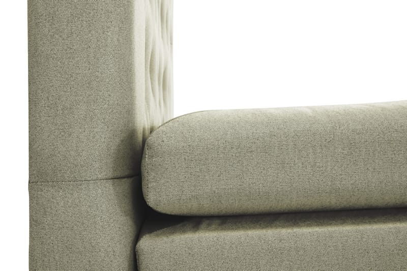 Lucky Komplett Sängpaket 160x200 Polyeter Diamant Sänggavel - Nackkudde Liten Grön - Möbler - Säng - Kontinentalsäng