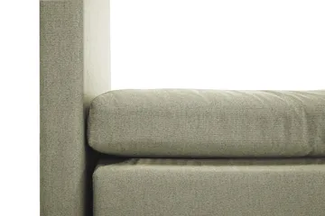 Lucky Komplett Sängpaket 160x200 Polyeter Slät Sänggavel - Grön - Möbler - Säng - Kontinentalsäng