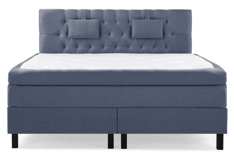 Lucky Komplett Sängpaket 160x200 Polyeter Diamant - Nackkudde Liten Mörkblå - Möbler - Säng - Komplett sängpaket