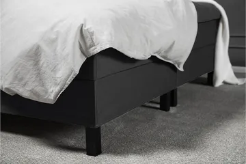 Lucky Komplett Sängpaket 180x200 Latex Diamant - Svart/Grå - Möbler - Säng - Komplett sängpaket