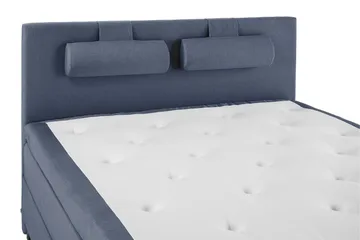 Lucky Komplett Sängpaket 180x200 Memory Slät Sänggavel - Nackkudde Stor Mörkblå - Möbler - Säng - Komplett sängpaket