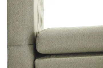 Lucky Komplett Sängpaket 180x200 Polyeter Diamant Sänggavel - Nackkudde Liten Grön - Möbler - Säng - Kontinentalsäng
