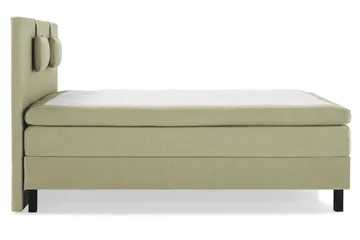 Lucky Komplett Sängpaket 180x200 Polyeter Slät Sänggavel - Nackkudde Liten Grön - Möbler - Säng - Kontinentalsäng