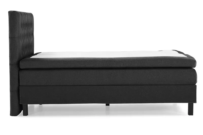 Lucky Kontinentalsäng 120x200 Memory - Svart/Grå - Möbler - Säng - Komplett sängpaket