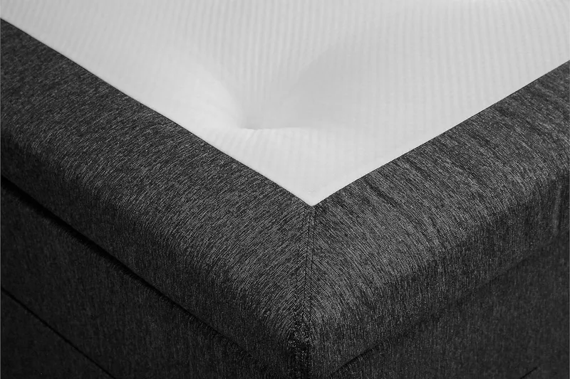Lucky Kontinentalsäng 120x200Latex - Svart/Grå - Möbler - Säng - Komplett sängpaket