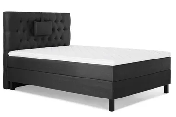 Lucky Kontinentalsäng 120x200Skum - Svart/Grå - Möbler - Säng - Komplett sängpaket