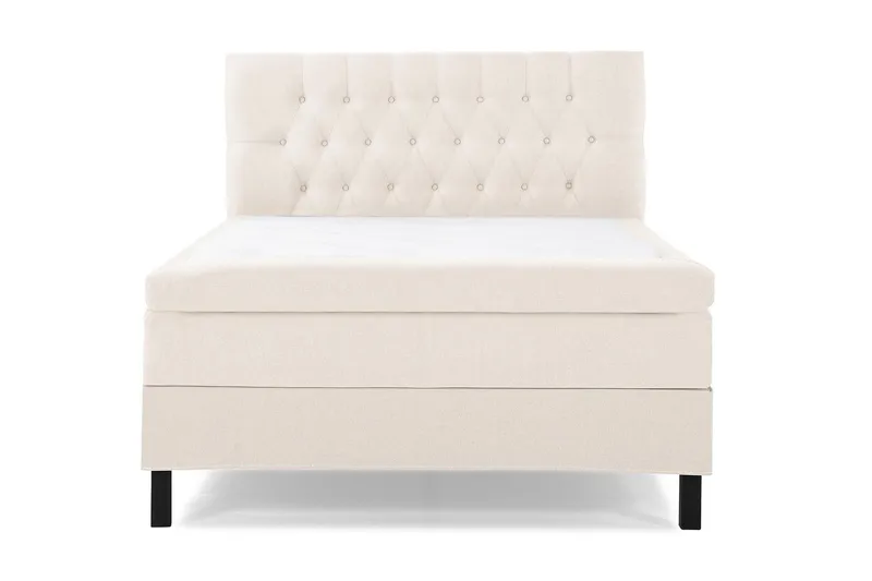 Lucky Kontinentalsäng 140x200Polyeter - Beige - Möbler - Säng - Komplett sängpaket