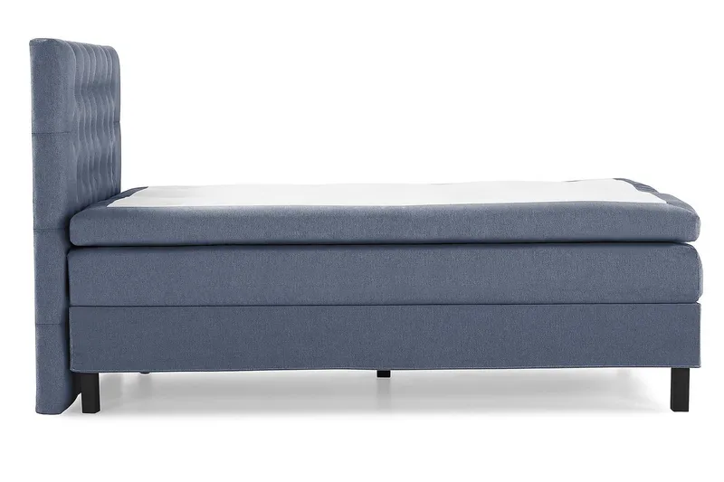 Lucky Kontinentalsäng 140x200Polyeter - Mörkblå - Möbler - Säng - Komplett sängpaket