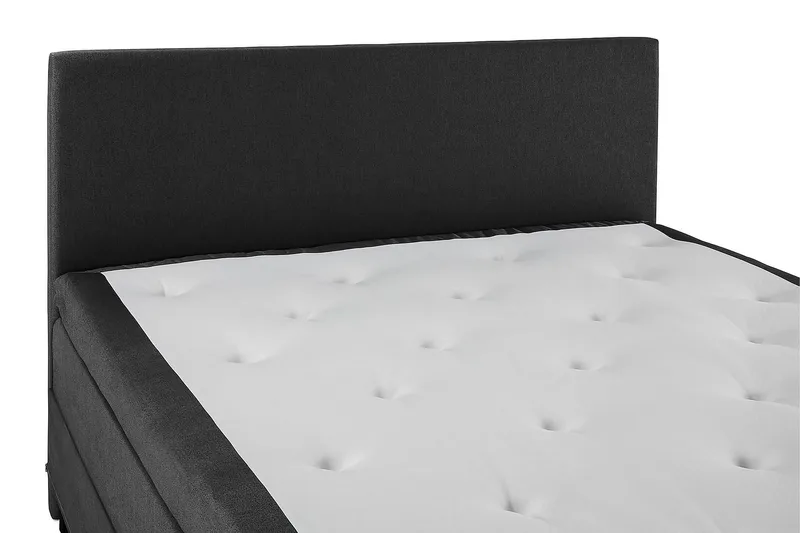 Lucky Kontinentalsäng 160x200Memorymadrass cm - Svart/Grå - Möbler - Säng - Komplett sängpaket